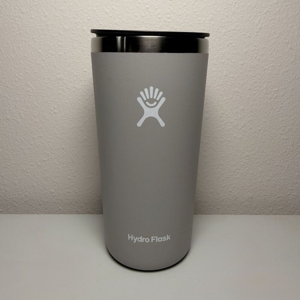 Hydro Flask 20 oz All Around Stainless Steel Insulated Tumbler Press-In Lid Gray